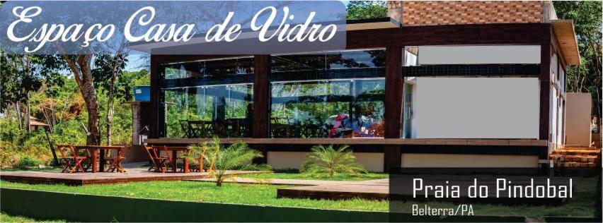 Chalés Casa de Vidro Alter do Chão Exterior foto